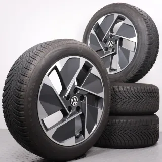 Winterräder 18 Zoll VW ID.3 E11 Original Felgen East Derry 10A601025G Winterreifen 215/55R18 99V XL DOT24 6,5 & 7,5mm - Bild 1