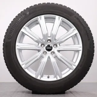 Winterräder 20 Zoll Audi Q8 SQ8 4M Original Felgen 4M8601025T Winterreifen 265/50R20 DOT19&23 5mm&8-8,5mm 111H XL AO Continental Winter Contact TS850P 5-V-Speichen-Design - Bild 2