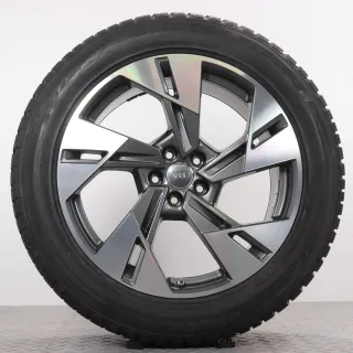 Winterräder 20 Zoll Audi e-tron GE & Q8 etron Original Felgen 4KE601025T Winterreifen DOT22 NEU DEMO 255/50R20 109H XL AO Bridgestone Blizzak LM-80 Evo 9x20ET38 - Bild 5