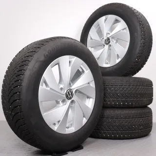 Winterräder 16 Zoll VW Passat 3J B9 Original Felgen 3J0601025 Winterreifen 215/60R16 95H Sealtech, (+) optimiert für Elektrofahrzeuge Goodyear Ultragrip Performance 3 Belmont 5x112 - Bild 1