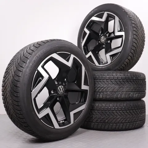 Background image for VW Passat 3J B9 18 Zoll Winterräder Original Felgen Coventry R-Line Winterreifen DOT25 7,5-8mm Goodyear Ultragrip Performance 3 235/45R18 94V (+) Sealtech RDK