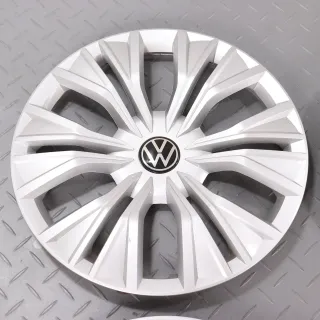 4x VW Caddy Radkappen Radzierblenden Original VW 2K7601147 4 Stück Set Satz für 17Zoll Stahlfelge - Bild 2