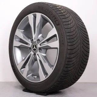 Winterräder 18 Zoll Mercedes C-Klasse W205 S205 C205 A205 Original Felgen A2054012802 & A2054012902 Reifen Michelin 4,5-5 225/45R18 & 245/40R18 RDK - Bild 10