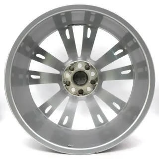 1x Alufelge 20 Zoll Audi A8 S8 4N D5 Original Einzelfelge Ersatzfelge 10-Parallelspeichen-Design 4N0601025Q Silber 9x20ET40 5x112 66,6mm - Bild 3
