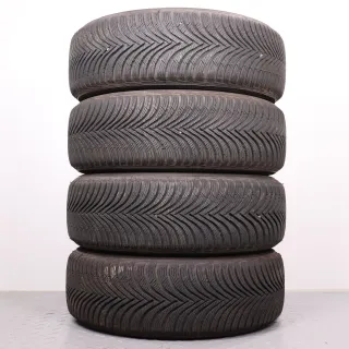 Winterräder 16 Zoll Audi A1 CityCarver / Allstreet Original Felgen 82A601025C Winterreifen DOT22 8mm 205/60R16 92H AO Michelin Alpin 5 10-Speichen Design silber 6,5x16ET40 - Bild 12