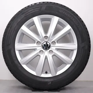 Winterräder 17 Zoll VW T5 T6 T6.1 Original Felgen Merano 7E0071497 Winterreifen 215/60R17 109/107T Hankook RW12 i*cept LV 7x17ET55 5x120 NEU - Bild 2