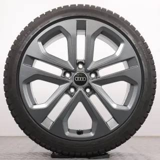 Winterräder 18 Zoll Audi A3 S3 8Y Original Felgen 8Y0601025CM Winterreifen DOT24 7,5mm & 8mm 225/40R18 92V XL AO Continental ContiWinterContact TS830P 8x18ET46 5x112 - Bild 3