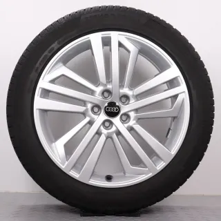 Winterräder 20Zoll Audi Q5 SQ5 FY Original Felgen 80A601025L Winterreifen 8mm DOT25 255/45R20 101V AO Continental Winter Contact TS850P SUV 5-Designspeichen 8x20ET39 NEUWERTIG - Bild 4