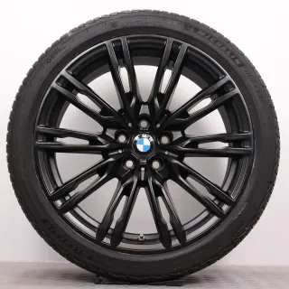 Winterräder 19 Zoll BMW M2 G87 M3 G80 G81 M4 G82 G83 Original Felgen Styling 829M 8093844 & 8093845 9x19ET20 & 9,5x19ET20 Winterreifen 275/35R19 100V XL *  Michelin Pilot Alpin 5 - Bild 5