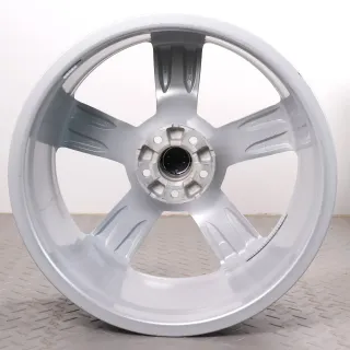 1x Alufelge 20 Zoll Audi e-tron Q8 & etron GE Original Einzelfelge Ersatzfelge 5-Arm-Design 4KE601025S Silber 9x20ET38 5x112 66,6mm - Bild 3