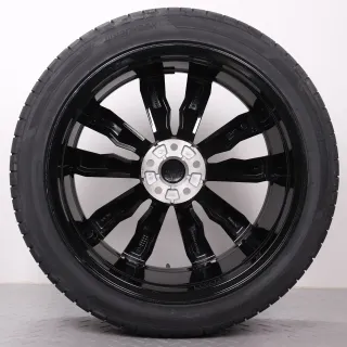 Sommerräder 20 Zoll VW Tiguan II & Allspace Original Felgen Suzuka 5NA601025G Sommerreifen 255/40R20 101Y XL Hankook Ventus S1 EVO3 8,5x20ET38 schwarz glänzend - Bild 8