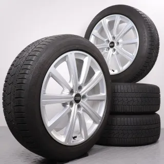 Winterräder 19 Zoll Audi RSQ3 F3 Original Felgen AUDI SPORT 83A601025AB Winterreifen DOT21 5,5-6mm 225/50R19 100V XL AO Continental Winter Contact TS860S - Bild 1