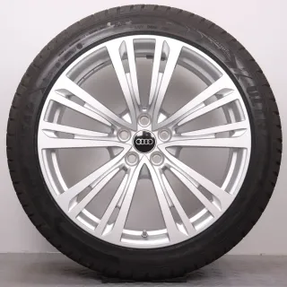 Winterräder 20 Zoll Audi A8 S8 4N D5 Original Felgen 4N0601025Q Winterreifen DOT19 demontiert von Neuwagen 265/40R20 104V XL AO Goodyear Ultragrip Performance GEN-1 9x20ET40 RDK - Bild 4
