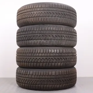 4x Winterreifen Continental Winter Contact TS850P 205/60R16 92H AO DOT18 volles Profil 2056016 demontiert von Neuwagen - Bild 2