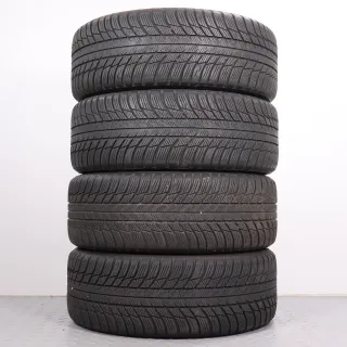 Winterräder 18 Zoll Mercedes-Benz A W177 B W247 CLA-Klasse C118 X118 Original Felgen A1774010600 Winterreifen DOT24 5mm 225/45R18 91H MO Bridgestone Blizzak LM001 schwarz glanz - Bild 9