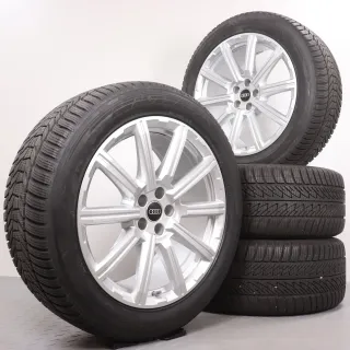 Winterräder 20 Zoll Audi Q7 SQ7 4M Original Felgen 4M0601025AE Winterreifen DOT22 7,5-8mm 285/45R20 112V XL  10-Arm Design - Bild 1