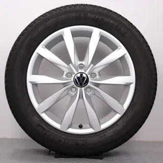 Winterräder 17 Zoll VW T-Roc A1 Original Felgen Dijon 5G0601025K Winterreifen DOT23 6,5-7mm & 7,5mm 215/55R17 94V AO Michelin Alpin 5 - Bild 5