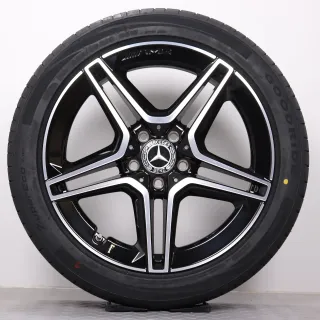 Sommerräder 18 Zoll Mercedes-Benz A-Klasse W177 V177 B-Klasse W247 CLA-Klasse C118 X118 Original Felgen A1774011500 Sommerreifen 225/45R18 95W XL Hankook 7,5x18ET49 - Bild 4