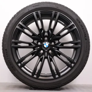 Winterräder 19 Zoll BMW M2 G87 M3 G80 G81 M4 G82 G83 Original Felgen Styling 829M 8093844 & 8093845 9x19ET20 & 9,5x19ET20 Winterreifen 275/35R19 100V XL *  Michelin Pilot Alpin 5 - Bild 5