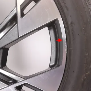 Winterräder 20 Zoll Audi e-tron GE & Q8 etron Original Felgen 4KE601025T Winterreifen DOT22 8-8,5mm 255/50R20 109H XL AO Bridgestone Blizzak LM-80 Evo 9x20ET38 - Bild 9