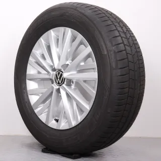 Sommerräder 16 Zoll VW T-Roc A1 Original Felgen 2GA601025AA Sommerreifen 215/60R16 95V Falken ZIEX ZE310A ECORUN Chester silber 6,5x16ET43 5x112 Alufelgen Sommerradsatz NEUWERTIG - Bild 9
