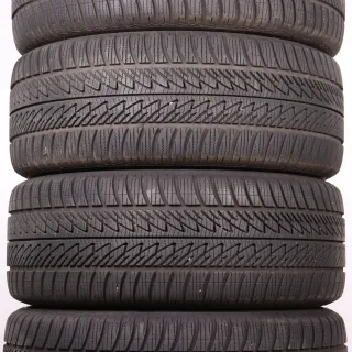 Winterräder 20 Zoll Audi Q7 SQ7 4M Original Felgen 4M0601025DA Winterreifen DOT24 7-7,5mm 285/45R20 112V XL AO Goodyear Ultra Grip 8 Performance SUV silber 9x20ET28 - Bild 10
