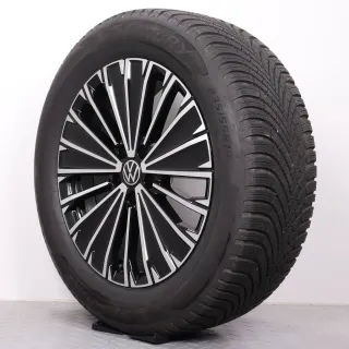 Winterräder 18 Zoll VW Tiguan CT & Tayron R4 Original Felgen 571601025K Winterreifen DOT24 7mm 235/55R18 104H XL AO Pirelli Sotttotero 3 Napoli 7,5x18ET40 5x112 - Bild 6
