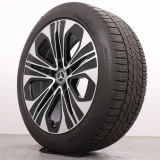 Winterräder 19 Zoll Mercedes-Benz W214 S214 Original Felgen A2144012300 Winterreifen 4-4,5mm DOT23&24 245/45R19 102H XL MO (Mercedes-Original) Continental Winter Contact TS860S - Bild 10