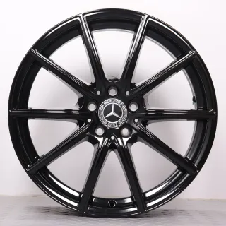 Alufelgen 19 Zoll Mercedes-Benz CLE 300E C236 Original Felgen Felgensatz 5-Doppelspeichen A2364010600 & A2364010800 schwarz 8x19ET45,1 & 9x19ET60,6 5x112 66,6mm - Bild 2