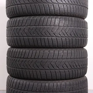 4x Winterreifen Pirelli Winter Sottozero 3 225/45R18 91H MO 4,5-5mm DOT18&19 2254518 - Bild 3