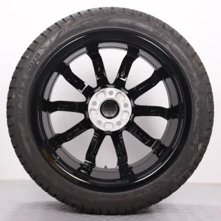 Winterräder 18 Zoll Audi A4 S4 8W B9 Original Felgen schwarz glanz 8W0601025H Winterreifen volles Profil DOT23&24 245/40R18 97V XL AO Goodyear Ultragrip Performance GEN-1 8x18ET40 - Bild 8