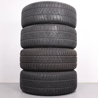 Winterräder 18 Zoll Mercedes-Benz E-Klasse W213 S213 A238 C238 Original Felgen A2134013700 Winterreifen 4,5-5 & 6mm 245/45R18 100V XL MOE Pirelli Winter Sottozero 3 5-Speichen - Bild 12