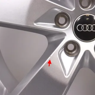 Winterräder 20 Zoll Audi A6 S6 4K C8 Original Felgen 4K0601025K Winterreifen 6-6,5mm DOT22&23 255/40R20 101W XL AO Continental Winter Contact TS 850 P 5-Arm Design RDK - Bild 3