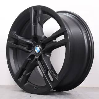 Alufelgen 18 Zoll BMW 1er F40 2er Gran Coupe F44 Original Felgen Felgensatz Styling 556M 8053524 schwarz matt 8x18ET54 5x112 66,6mm - Bild 6