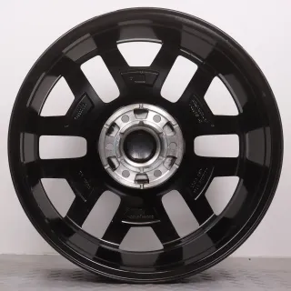 Alufelgen 20 Zoll VW Amarok T1 Original Felgen Felgensatz Bendigo 2HJ601025K schwarz glanzgedreht 8x20ET55 6x139,7 93,1mm Neu DEMO N1XC-1007-C1B - Bild 8