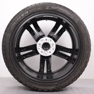 Winterräder 19 Zoll BMW 8er G14 G15 G16 5er G30 G31 Original Felgen 8090019 & 8090020 Winterreifen 245/40R19 & 275/35R19 XL * RSC Pirelli P Zero Winter Styling 727M Doppelspeiche - Bild 8