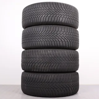 Winterräder 18 Zoll Cupra Formentor KM Original Felgen 5FF601025C Winterreifen 245/45R18 100V XL Bridgestone Silber 8x18ET40 5x112 Alufelgen - Bild 9