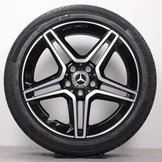 Sommerräder 18 Zoll Mercedes-Benz A-Klasse W177 V177 B-Klasse W247 CLA-Klasse C118 X118 Original Felgen A1774011500 Sommerreifen 225/45R18 95W XL Hankook 7,5x18ET49 - Bild 5