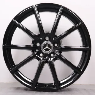Alufelgen 19 Zoll Mercedes-Benz CLE 300E C236 Original Felgen Felgensatz 5-Doppelspeichen A2364010600 & A2364010800 schwarz 8x19ET45,1 & 9x19ET60,6 5x112 66,6mm - Bild 3