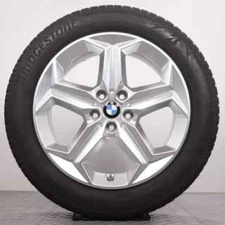 Winterräder 18 Zoll BMW X1 iX1 U11 & X2 iX2 U10 Original Felgen 6898039 Styling 865 Winterreifen 5,5-6mm DOT22 225/55R18 102H XL * (BMW Sternmarkierung) Bridgestone Blizzak LM005 - Bild 3
