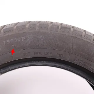 2x Winterreifen Continental Winter Contact TS830P 235/55R18 104H XL AO DOT1921 6,5-7mm - Bild 6