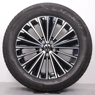 Winterräder 18 Zoll VW Tiguan CT & Tayron R4 Original Felgen 571601025K Winterreifen DOT24 7mm 235/55R18 104H XL AO Pirelli Sotttotero 3 Napoli 7,5x18ET40 5x112 - Bild 3