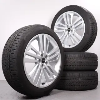 Winterräder 20Zoll Audi Q5 SQ5 FY Original Felgen 80A601025L Winterreifen 8mm DOT24 255/45R20 101V AO Continental Winter Contact TS850P SUV 5-Designspeichen 8x20ET39 NEUWERTIG - Bild 1