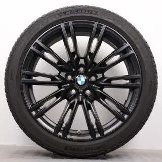 Winterräder 19 Zoll BMW M2 G87 M3 G80 G81 M4 G82 G83 Original Felgen Styling 829M 8093844 & 8093845 9x19ET20 & 9,5x19ET20 Winterreifen 275/35R19 100V XL *  Michelin Pilot Alpin 5 - Bild 2