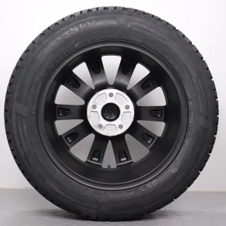 Winterräder 17 Zoll VW T5 T6 T6.1 Original Felgen Merano schwarz matt 7E0071497A Winterreifen 215/60R17 109/107T Hankook RW12 i*cept LV 7x17ET56 5x120 NEU - Bild 8