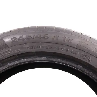 2x Sommerreifen Continental Sport Contact 5 Conti-Seal 245/45R18 96W DOT18 5,5-6mm - Bild 5
