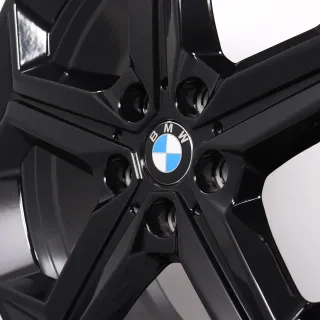 Alufelgen 18 Zoll BMW X1 iX1 U11 X2 iX2 U10 Original Felgen Felgensatz Styling 865 6898039 schwarz 7,5x18ET50 5x112 66,6 - Bild 7