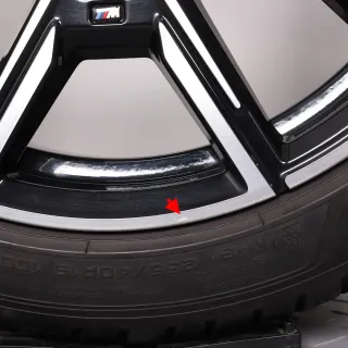 Winterräder 19 Zoll BMW i4 G26 & 4er Gran Coupe G26 Original Felgen Styling 859M 8747304 & 8747305 8,5x19ET35 & 9x19ET42 Reifen 5-5,5mm DOT21 245/40R19 & 255/40R19 Goodyear RDK - Bild 8