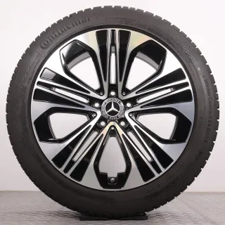 Winterräder 19 Zoll Mercedes-Benz W214 S214 Original Felgen A2144012300 Winterreifen 5,5-6mm DOT24 245/45R19 102H XL MO (Mercedes-Original) Continental Winter Contact TS860S RDK - Bild 5