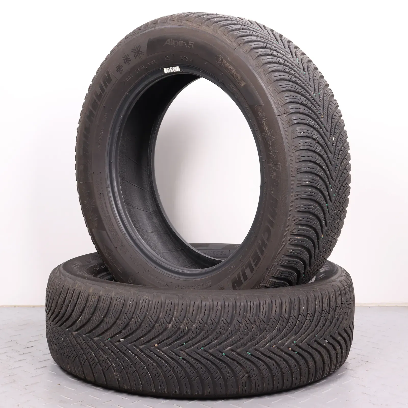 2x Winterreifen Michelin Alpin 5 205/60R16 92H AO DOT3824 5,5-6mm Winterräder - Bild 1